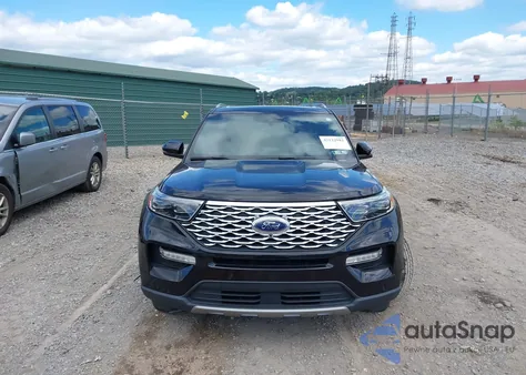 2020 Ford Explorer Platinum z USA, uszkodzony, nr VIN 1FM5K8HC8LGA07086